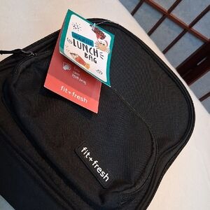 Black Men's Lunch Bag